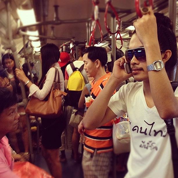 Bts Photograph - IIvely #bangkok #commuter In #bts by Mystreetromance Harsanto