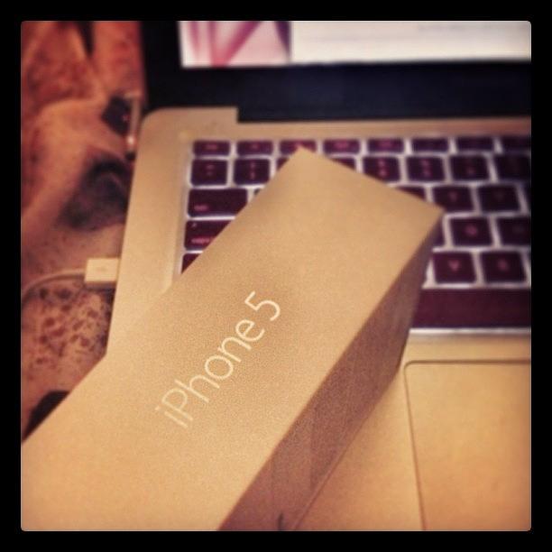 Im A Little Late But #iphone5! Yay! Photograph by Samantha K