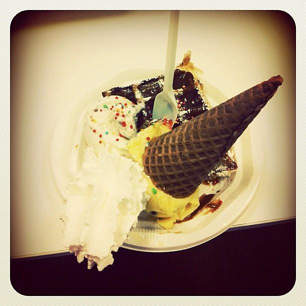 Summer Photograph - Im Faty And I Know It #sweets #icecream by Aviad Rozenberg