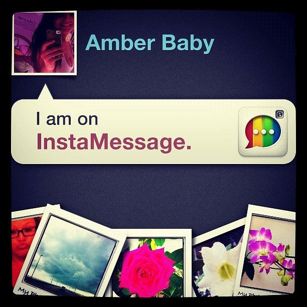Im On Instamessage! Chat With Me Now! Photograph by Amber Baby