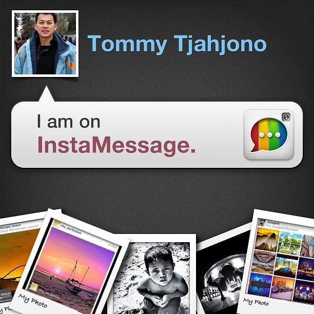 Im On Instamessage! Chat With Me Now! Photograph by Tommy Tjahjono