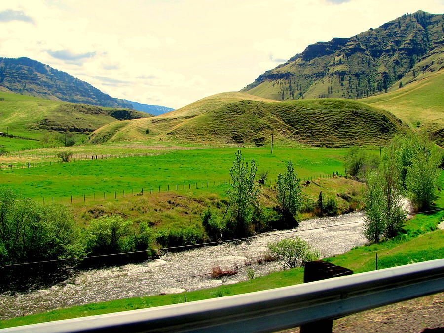 Imnaha River with Canyon View Photograph by Amy Bradley - Fine Art America