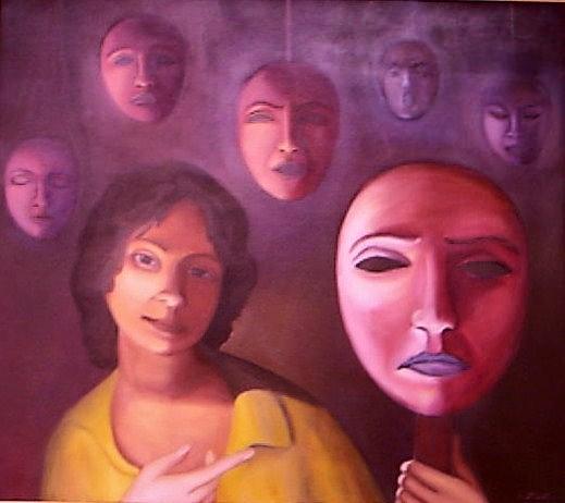 Impostor Painting by Clotilde Espinosa
