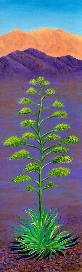 In Agave Davida Painting by Randall Weidner