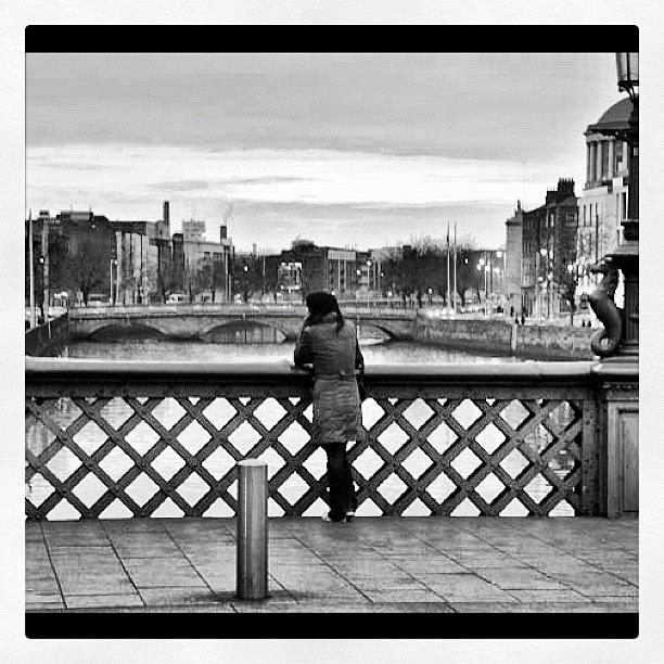 Bridge Photograph - In Dublin by Tanya Sperling