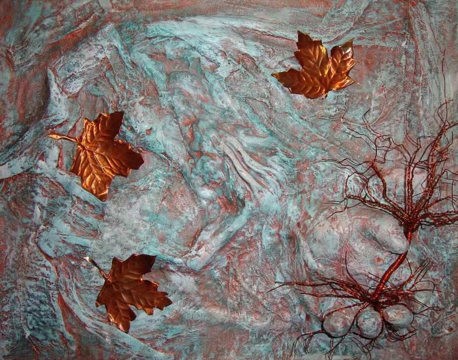 Tree Relief - In His Hands by Cristy Crites