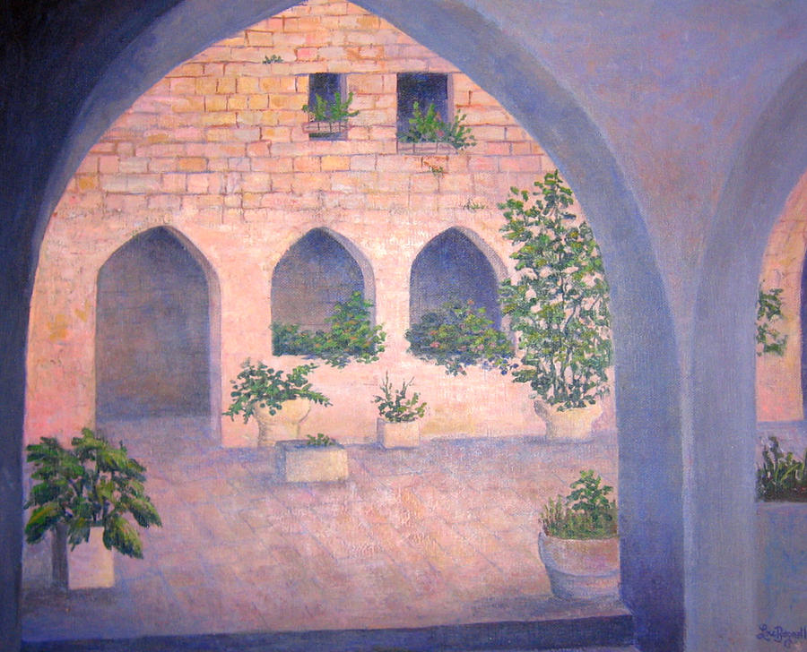 In Jerusalem Painting by Lou Ann Bagnall