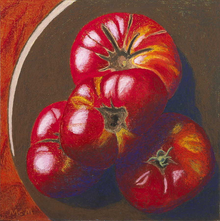 In Search of the Perfect Tomatoes Painting by Garry McMichael - Fine ...