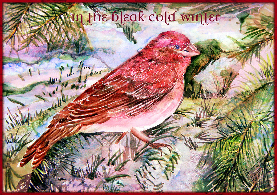 In The Bleak Cold Winter Painting by Mindy Newman