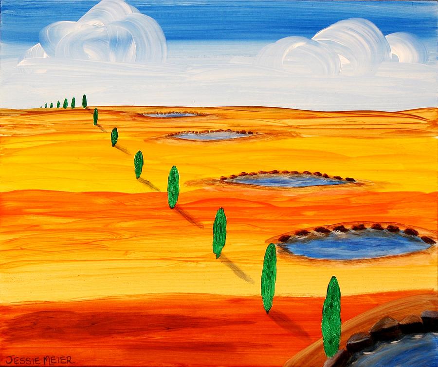 In The Distance 3416 Painting By Jessie Meier Fine Art America