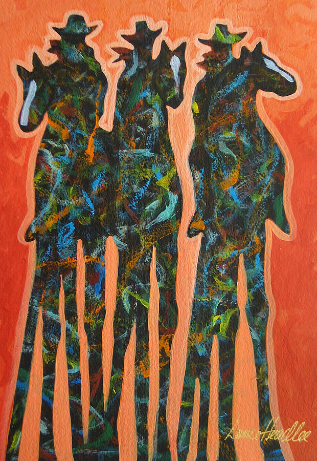 In The Orange Painting by Lance Headlee