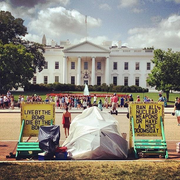 Politics Photograph - In The Shadow Of The White House #dc by Simon Prickett