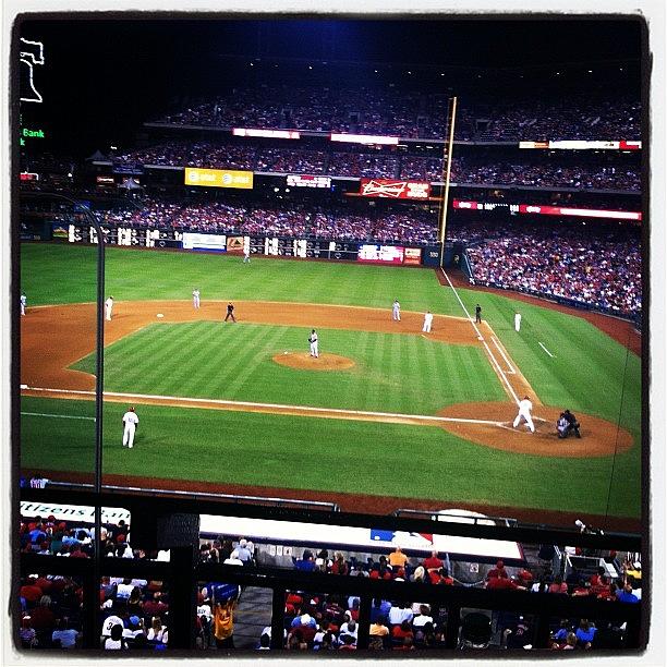 Philadelphia Photograph - In The #suites At The #phillies Game! by Lindsay B