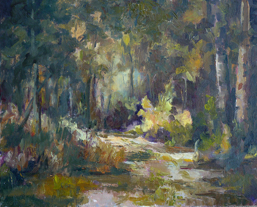 In the Woods Pastel by Mary Ann Davis - Fine Art America