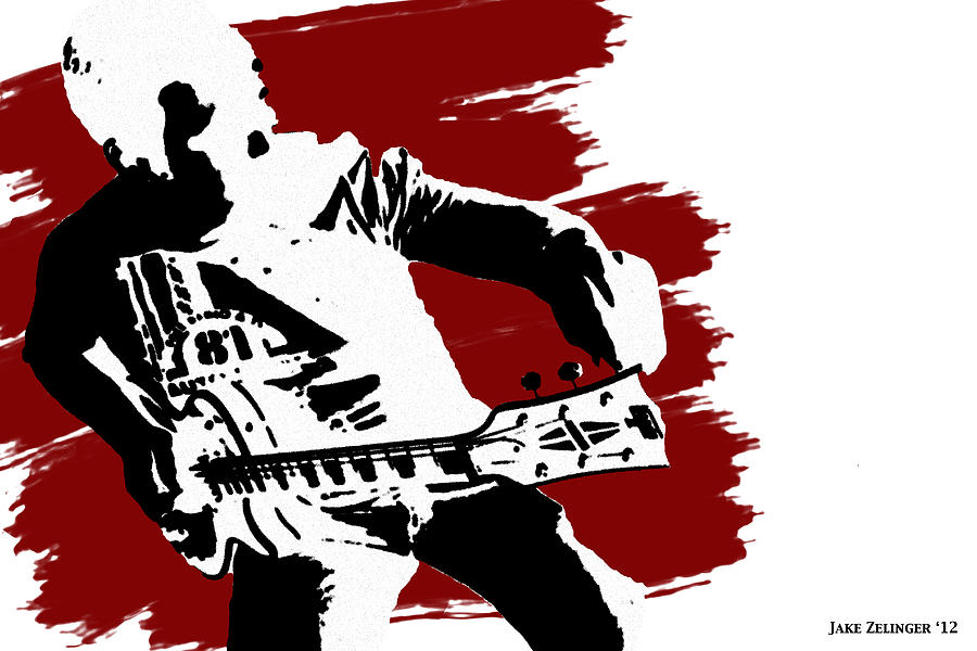 Rock And Roll Digital Art - In Tune by Jake Zelinger Rock And Roll Digital Art - In Tune by Jake Zelinger
