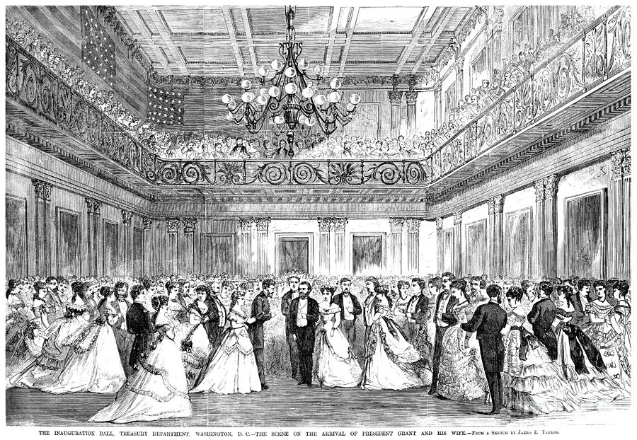 Inaugural Ball, 1869 Photograph by Granger Pixels