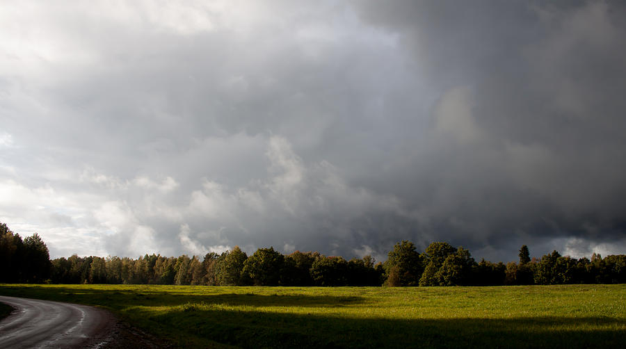 Incoming Rain Photograph by Robert Hellstrom - Pixels