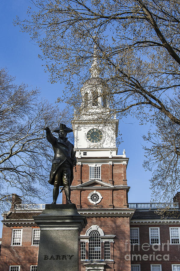 Independence Hall Spring Photograph