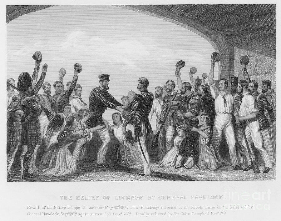 India: Sepoy Rebellion, 1857 Photograph by Granger
