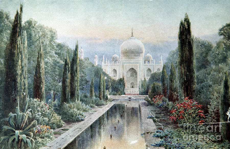 India: Taj Mahal Photograph by Granger