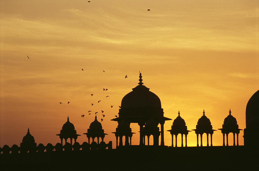 India, Uttar Pradesh, Fatehpur Sikri At Sunset Photograph by Win Initiative