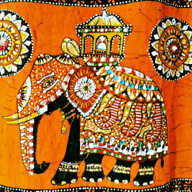 Chennai Photograph - Indian Art #india #art #batik #followme by Fotochoice Photography