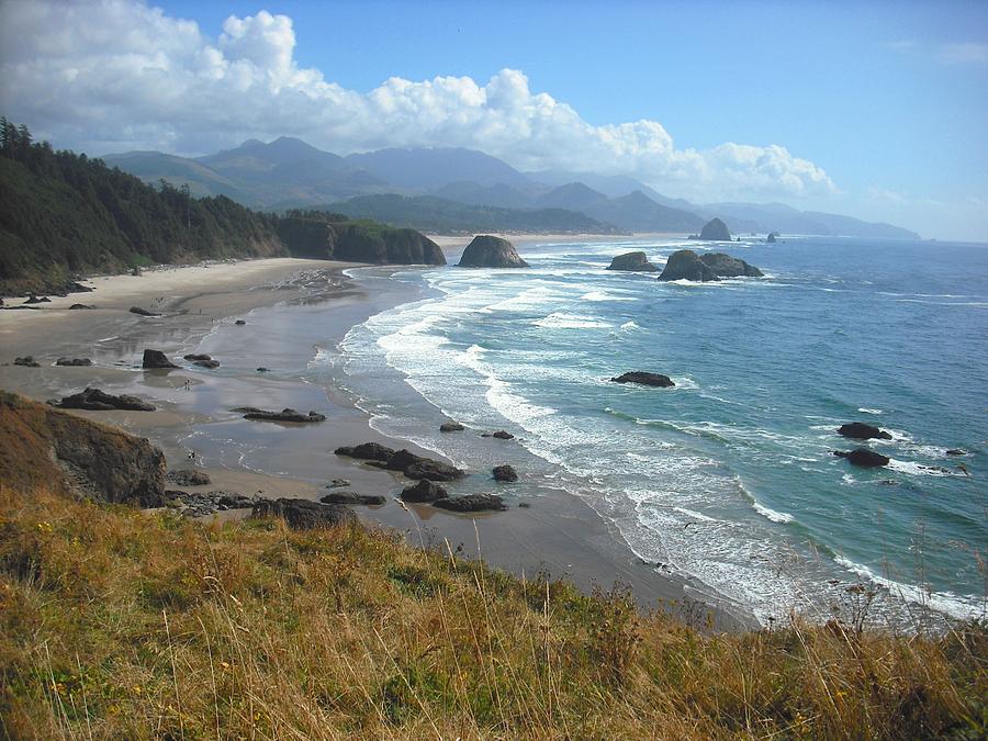 Indian Beach Ecola State Park Photograph by Kelly Manning
