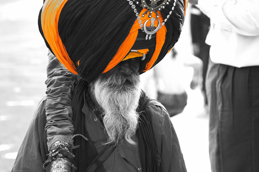 Indian Man Wearing Turban Photograph by Sumit Mehndiratta