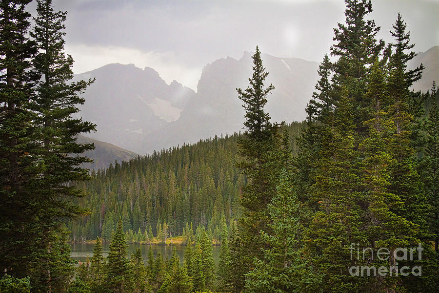 Indian Peaks Colorado Rocky Mountain Rainy View Photograph by James BO Insogna Indian Peaks Colorado Rocky Mountain Rainy View Photograph by James BO Insogna