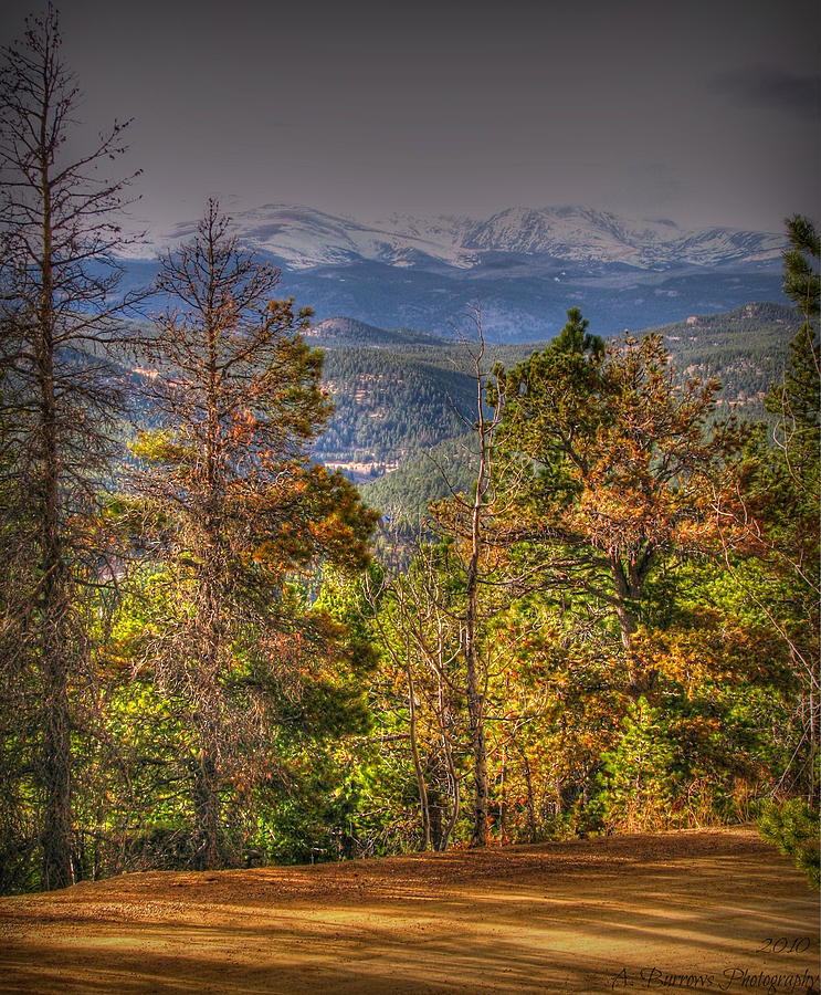 Indian Peaks HDR Photograph by Aaron Burrows