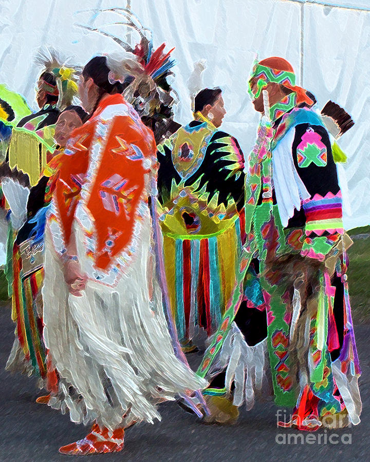 Indian Pow Wow Photograph by Anne Ferguson - Pixels