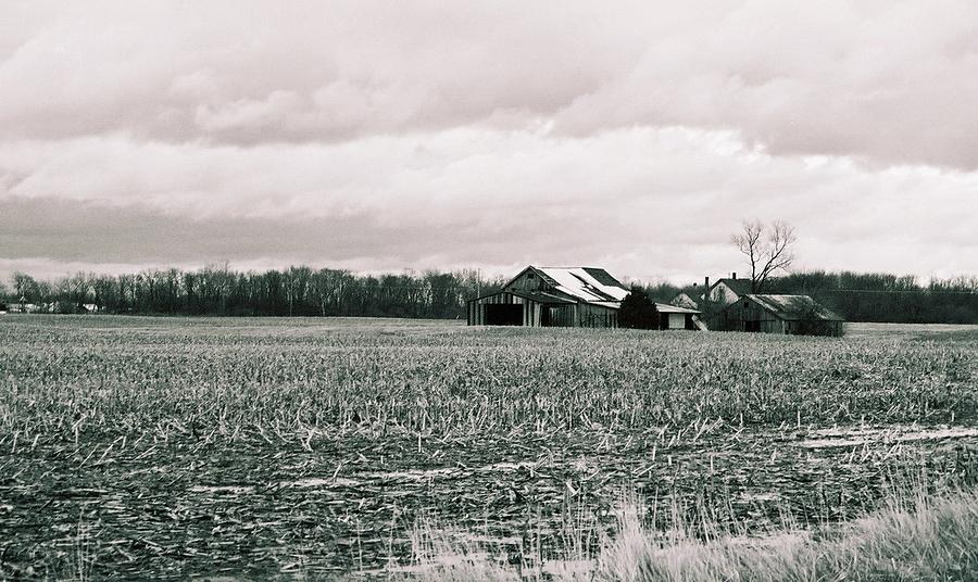 Indiana Farm Land Photograph by T Campbell Fine Art America