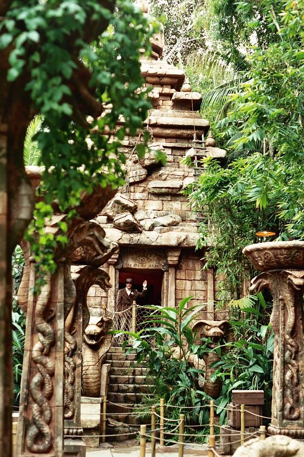 Indiana Jones Temple Entrance Photograph by John Mangani | Pixels