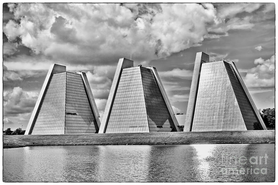 Indianapolis Pyramids Photograph by David Haskett II