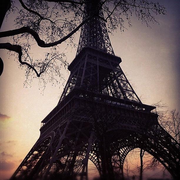 Eiffel Tower Photograph - Indovina by Dabobabo 