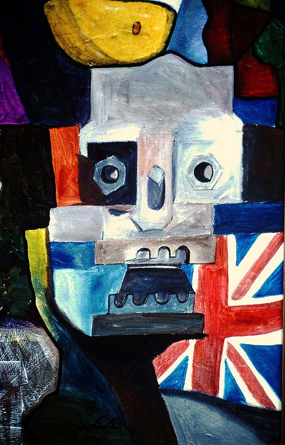 Industrial Blight Of The UK Painting by David Deak