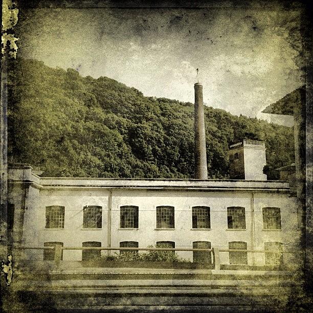 Architecture Photograph - Industrial Building #iphone #instagram by Roberto Pagani