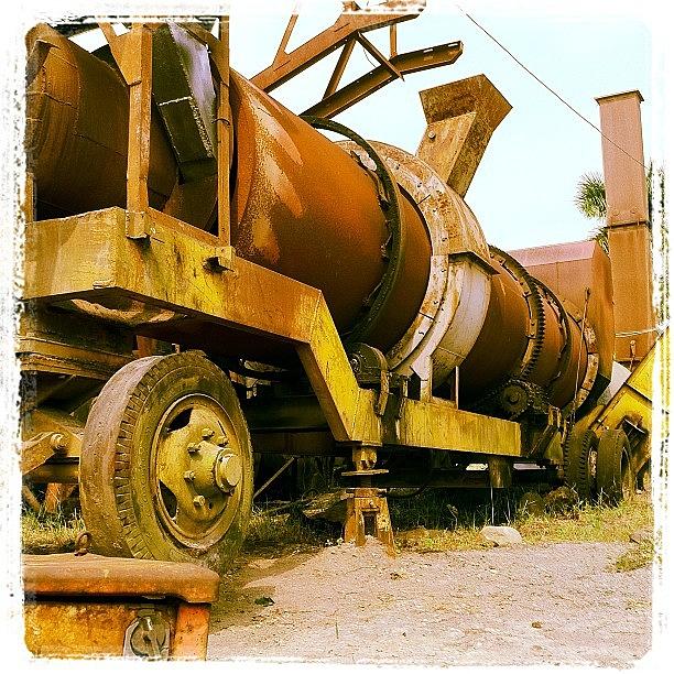 Machine Photograph - #industrial #machine by Remy Asmara