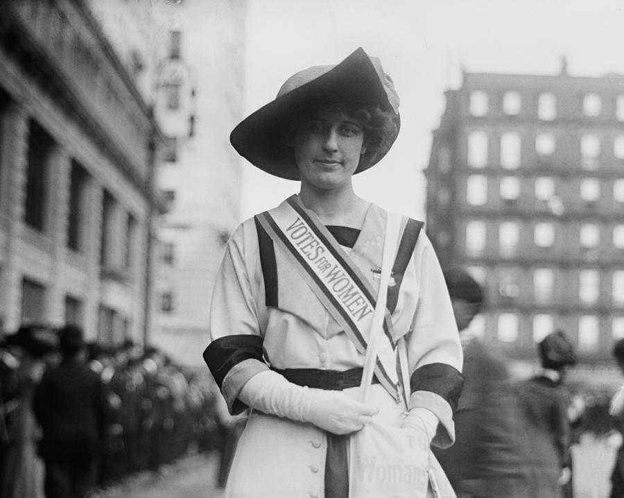 History Photograph - Inez Milholland 1886-1916, Beautiful by Everett