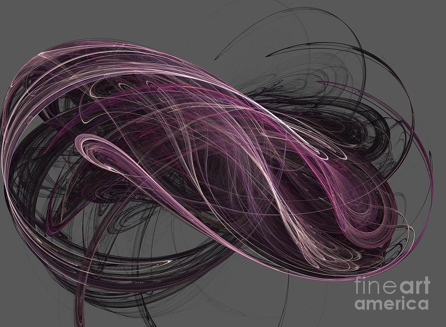 Abstract Digital Art - Infinity by Kim Sy Ok