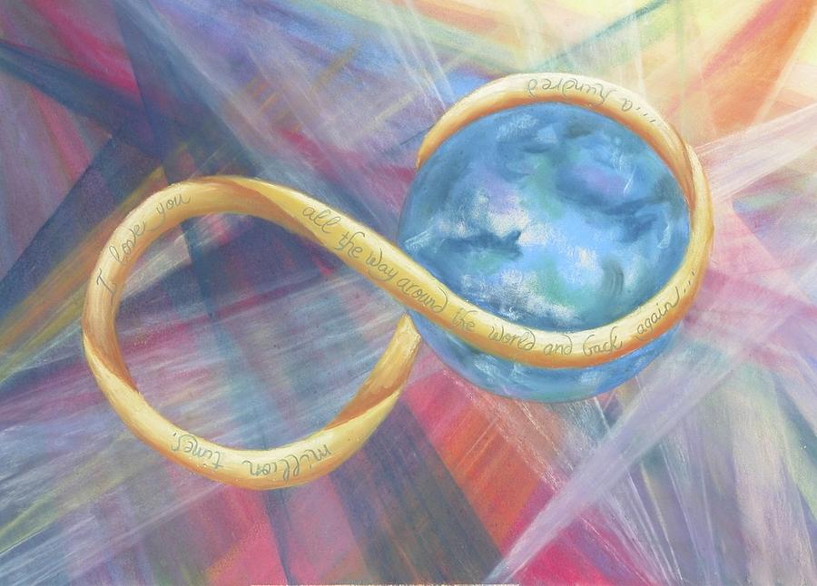 Infinity Painting by Vicki Ross