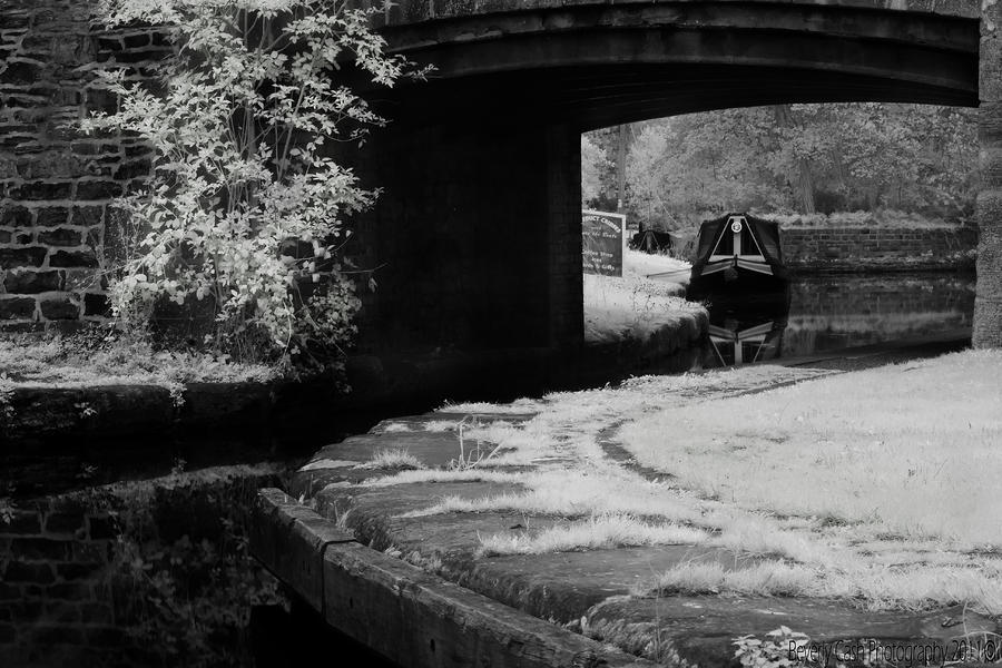 Infrared at Llangollen Canal Photograph by B Cash
