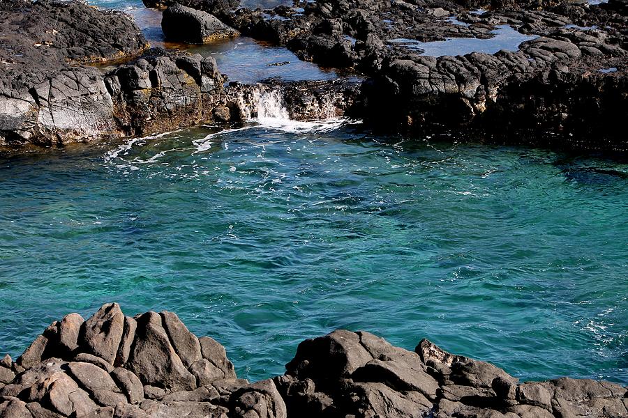 Inlet on the rocks Photograph by Elizabeth Doran - Fine Art America