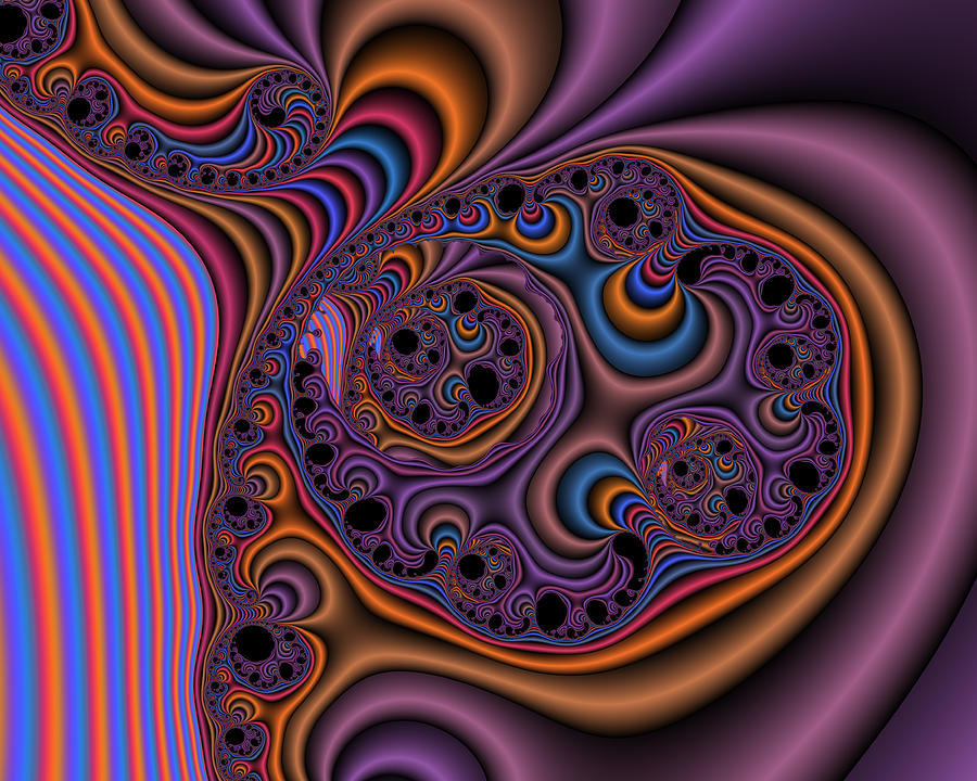 Fractals Photograph - Innards by Linda Kish Fractals Photograph - Innards by Linda Kish