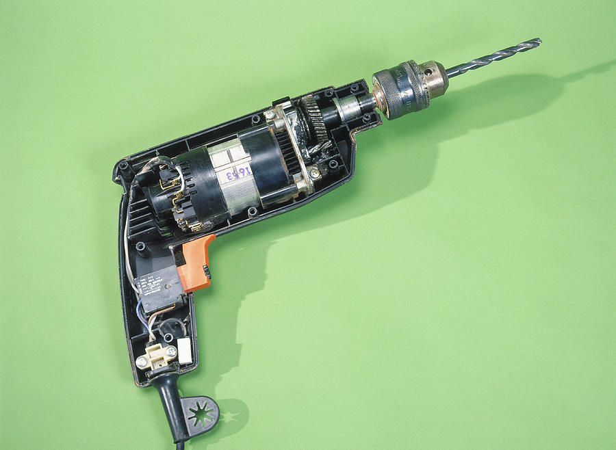 Inner Components Of An Electric Drill Photograph by Andrew Lambert