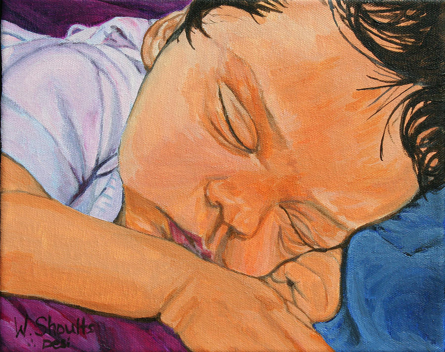 Baby Painting - Innocence by Wendy Shoults
