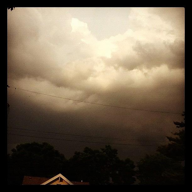 (insert Thunder Here) Photograph by Erin McGillivray