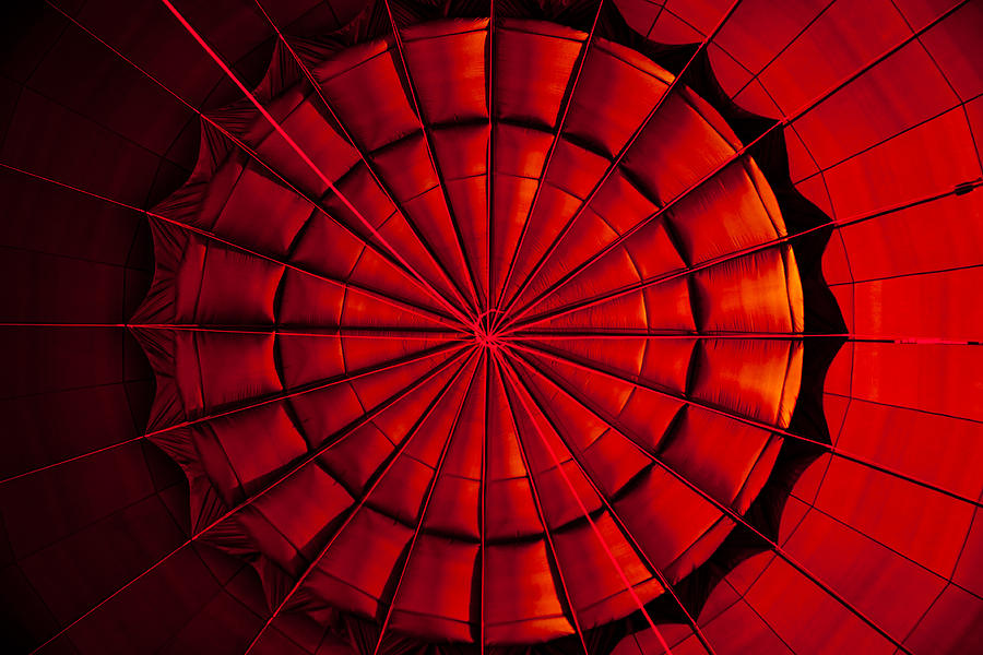 Inside a Hot Air Balloon Photograph by Anthony Doudt