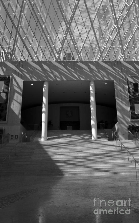 Inside Edmonton City Hall Photograph by Darcy Michaelchuk