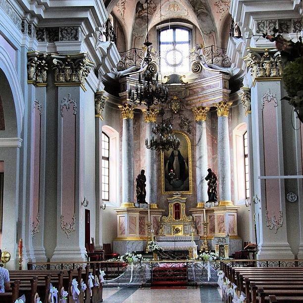Inside The Cathedral Of Saint Virgin Photograph by Helen Vitkalova